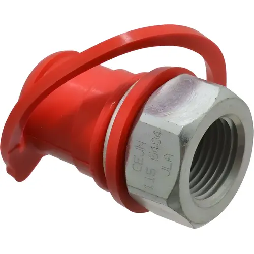Hydraulic Hose Female Pipe Rigid Fitting: 115 mm, 3/8", 14,500 psi Hydraulic Hose Female Pipe Rigid Fitting: 115 mm, 3/8", 14,500 psi