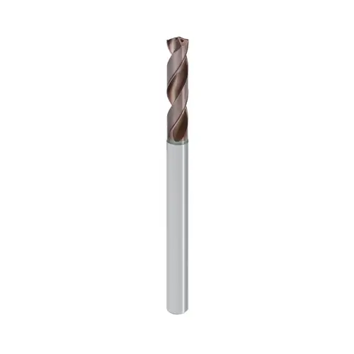 Extra Length Drill Bit: 0.1250", 140 &deg, Carbide TiAlN