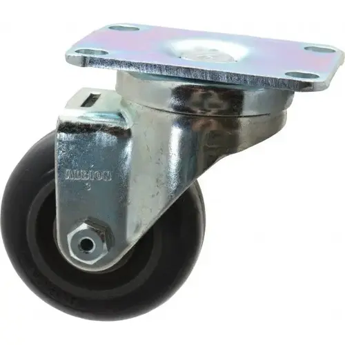 Swivel Top Plate Caster: Polyurethane, 4" Wheel Dia, 1-1/4" Wheel Width, 350 lb Capacity, 5-1/8" OAH - pack of 20 Swivel Top Plate Caster: Polyurethane, 4" Wheel Dia, 1-1/4" Wheel Width, 350 lb Capacity, 5-1/8" OAH - pack of 20