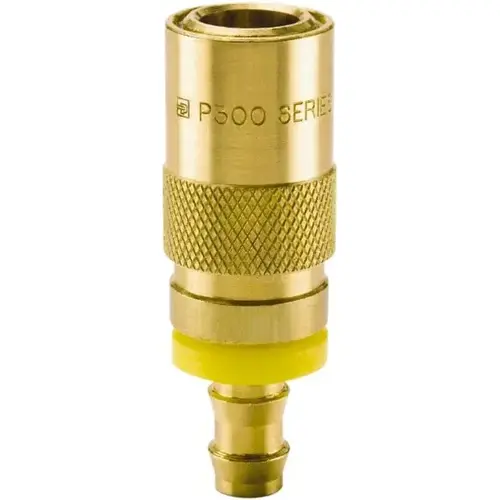 Hydraulic Hose Push-Lok Hose Barb Straight Coupler: 0.25" ID, 200 psi Hydraulic Hose Push-Lok Hose Barb Straight Coupler: 0.25" ID, 200 psi