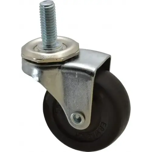 2" Diam x 13/16" Wide x 2-1/2" OAH Stem Mount Swivel Caster 2" Diam x 13/16" Wide x 2-1/2" OAH Stem Mount Swivel Caster
