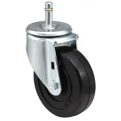 4" Diam x 1-1/4" Wide x 5" OAH Stem Mount Swivel Caster - pack of 24 4" Diam x 1-1/4" Wide x 5" OAH Stem Mount Swivel Caster - pack of 24
