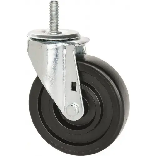 5" Diam x 1-3/8" Wide x 6-1/8" OAH Stem Mount Swivel Caster 5" Diam x 1-3/8" Wide x 6-1/8" OAH Stem Mount Swivel Caster