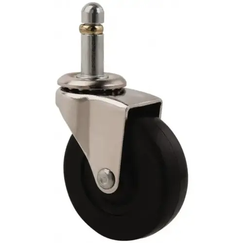 2-1/2" Diam x 13/16" Wide x 3-1/16" OAH Stem Mount Swivel Caster