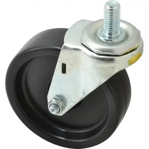 4" Diam x 1-1/4" Wide x 4-1/2" OAH Stem Mount Swivel Caster 4" Diam x 1-1/4" Wide x 4-1/2" OAH Stem Mount Swivel Caster
