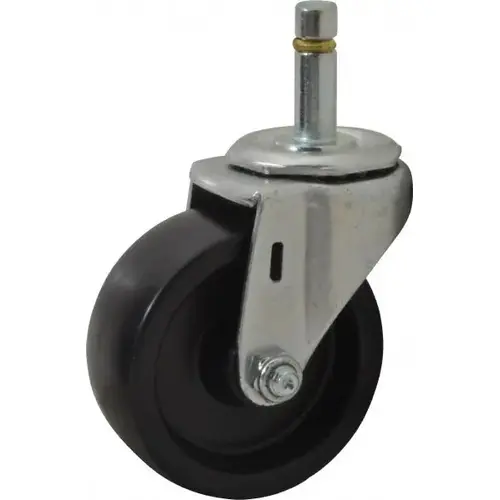 3" Diam x 1-1/4" Wide x 3-5/8" OAH Stem Mount Swivel Caster 3" Diam x 1-1/4" Wide x 3-5/8" OAH Stem Mount Swivel Caster