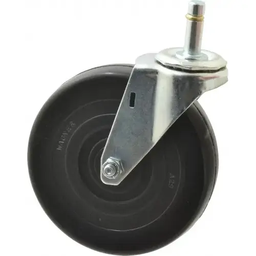 5" Diam x 1-1/4" Wide x 5-1/2" OAH Stem Mount Swivel Caster 5" Diam x 1-1/4" Wide x 5-1/2" OAH Stem Mount Swivel Caster