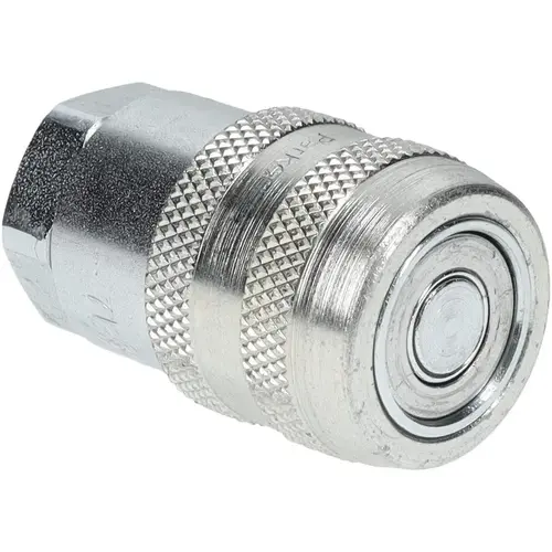 Hydraulic Hose Valve Fitting: 1/4", 10,000 psi Hydraulic Hose Valve Fitting: 1/4", 10,000 psi