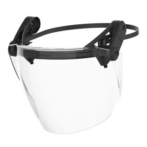 Face Shield & Headgear Sets; Type: Face Shield ; Set Type: Face Shield ; Protection Type: Chemical; Debris; Impact; Ultraviolet ; Suspension Adjustment Type: Non-Adjustable ; Window Coating: Anti-Fog; Scratch-Resistant ; Headgear Material: ABS Face Shield & Headgear Sets; Type: Face Shield ; Set Type: Face Shield ; Protection Type: Chemical; Debris; Impact; Ultraviolet ; Suspension Adjustment Type: Non-Adjustable ; Window Coating: Anti-Fog; Scratch-Resistant ; Headgear Material: ABS