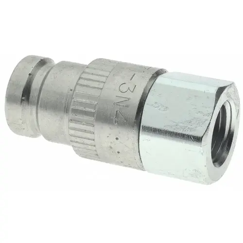 Hydraulic Hose Valve Fitting: 1/4", 10,000 psi Hydraulic Hose Valve Fitting: 1/4", 10,000 psi
