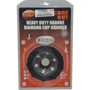 Core Cut 20710 Tool & Cutting Grinding Wheel: 4" Dia, Spiral Cup