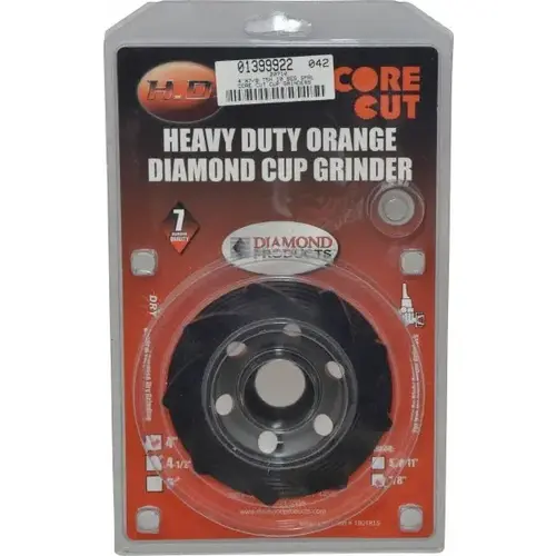 Tool & Cutting Grinding Wheel: 4" Dia, Spiral Cup Tool & Cutting Grinding Wheel: 4" Dia, Spiral Cup