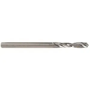 Big Kaiser 40.50699.0011 Micro Drill Bit: 0.0043" Dia, 118 degree Point, Solid Carbide Bright/Uncoated