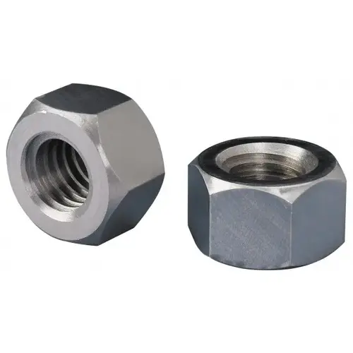 Hex Nut: 2-4, Grade 1215 & 12L14 Steel