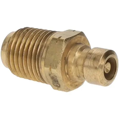 Hydraulic Hose Male Pipe Rigid Nipple Fitting: 1/4", 200 psi Hydraulic Hose Male Pipe Rigid Nipple Fitting: 1/4", 200 psi