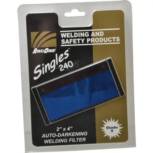 4-1/4" Wide x 2" High, Lens Shade 9, Auto-Darkening Lens