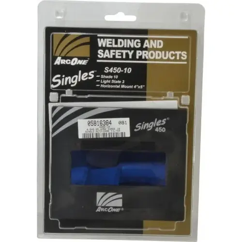 5-1/4" Wide x 4-1/2" High, Lens Shade 10, Auto-Darkening Lens