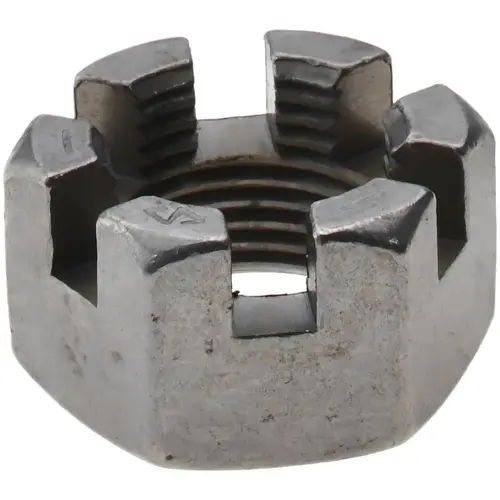 Hex Lock Nut: 3/4-16, Grade 2 Steel, Uncoated Hex Lock Nut: 3/4-16, Grade 2 Steel, Uncoated