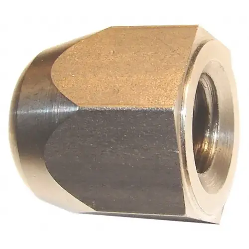 7/8-9" UNC, 1-7/16" Width Across Flats, Black Oxide Finish, Steel Acorn Nut 7/8-9" UNC, 1-7/16" Width Across Flats, Black Oxide Finish, Steel Acorn Nut