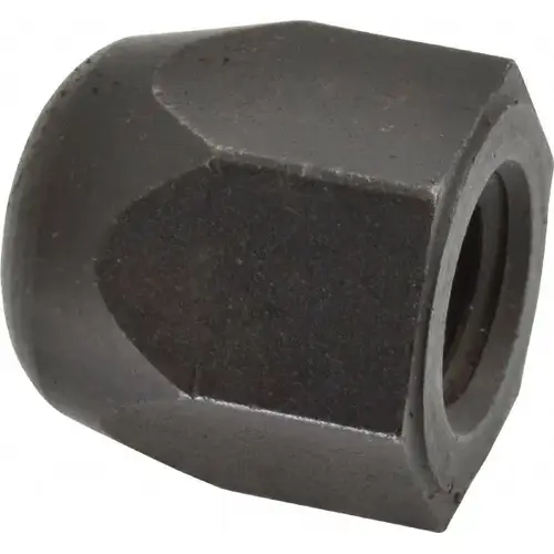 5/8-11" UNC, 1-1/16" Width Across Flats, Black Oxide Finish, Steel Acorn Nut 5/8-11" UNC, 1-1/16" Width Across Flats, Black Oxide Finish, Steel Acorn Nut