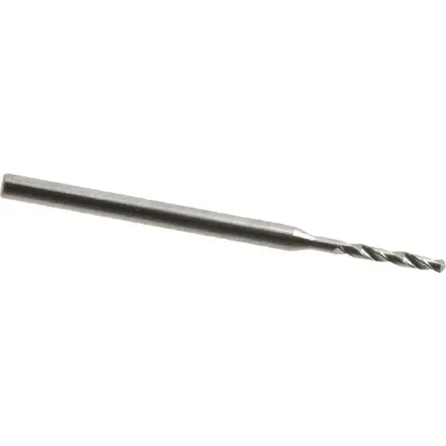 Micro Drill Bit: 0.035" Dia, 118 degree Point, Solid Carbide - pack of 10