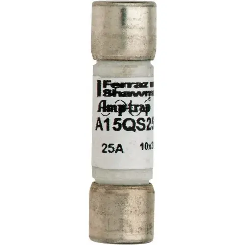 Cylindrical Fast-Acting Fuse: 25 A, 10.4 mm Dia
