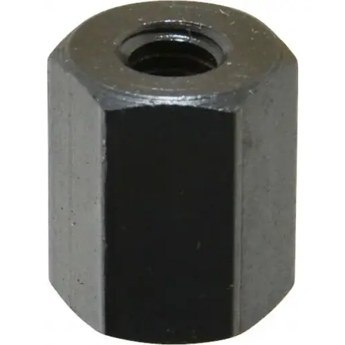 M6x1.00 Metric Coarse, 16mm OAL Steel Standard Coupling Nut M6x1.00 Metric Coarse, 16mm OAL Steel Standard Coupling Nut
