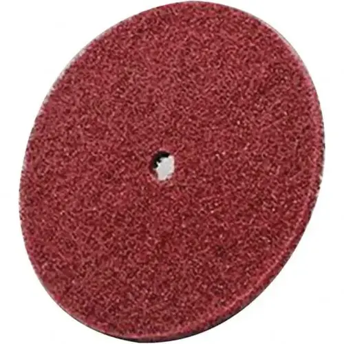 Deburring Disc: 4" Dia, 1/4" Hole, Medium Grade, Aluminum Oxide Deburring Disc: 4" Dia, 1/4" Hole, Medium Grade, Aluminum Oxide