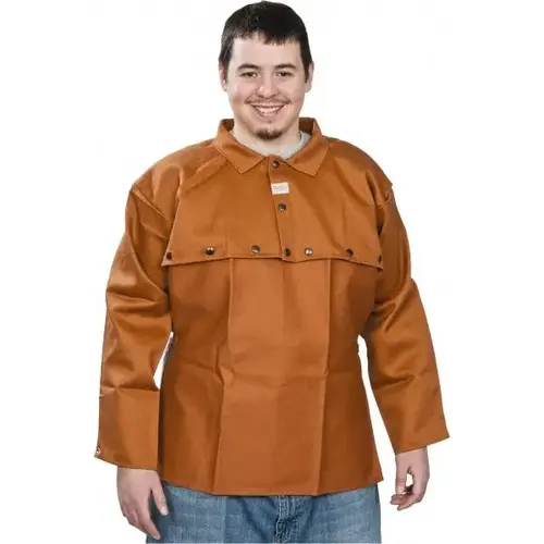Size XL, 46-48" Chest, 20" Long, Flame Resistant, Cape Sleeves & Bib