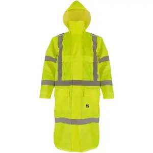 VIKING D6323LCG-XXXL Coat: Size 3XL, Green, Polyester