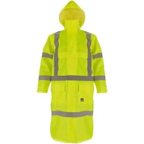 Coat: Size 3XL, Green, Polyester