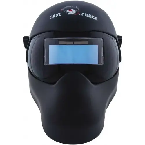 Welding Helmet: Black, Nylon, Shade 3 to 10, Non-Adjustable Adjustment