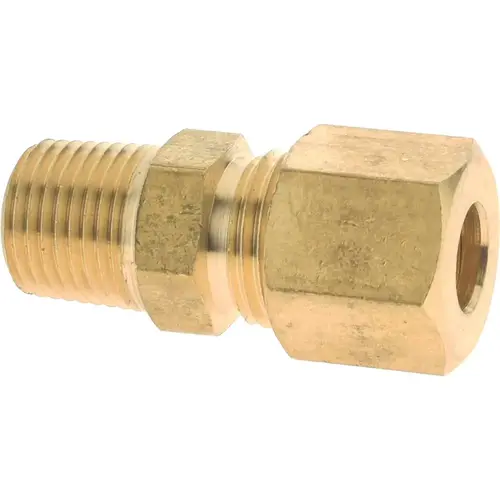 Compression Tube Connector: 1/8" Thread, Compression x MNPT - pack of 5 Compression Tube Connector: 1/8" Thread, Compression x MNPT - pack of 5