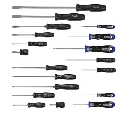 Screwdriver Sets; Screwdriver Types Included: Round ; Container Type: Cardboard Box ; Finish: Chrome ; Number Of Pieces: 19 ; Insulated: No Screwdriver Sets; Screwdriver Types Included: Round ; Container Type: Cardboard Box ; Finish: Chrome ; Number Of Pieces: 19 ; Insulated: No