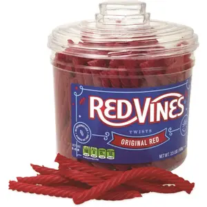 Red Vines GRR20906016 Red Vines Original Red Twists, 3.5 Lb Tub