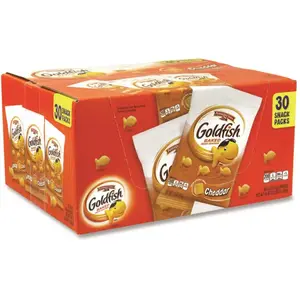 PEPPERIDGE FARM, INC GRR22000493 Pepperidge Farm Goldfish Crackers Cheddar 1.5 Oz Bag Case Of 30