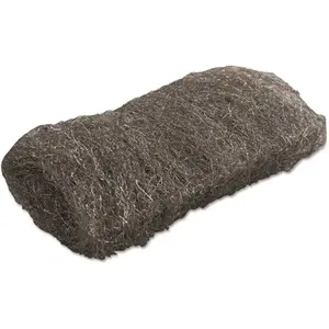 Gmt GMA117004 Gmt Industrial-Quality Steel Wool Hand Pad, #1 Medium, 16/pack, Carton Of 3072