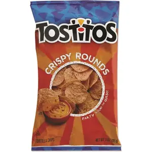 Tostitos LAY20871 Tostitos 3 Oz Crispy Round Tortilla Chips Package Of 28