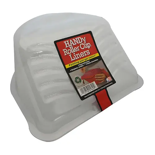 Paint Pail Liner Roller Cup Clear 1 pt Clear