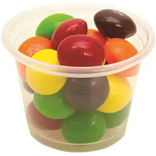 Empress Plastic Portion Cup 1oz Clear, Case Of 2500