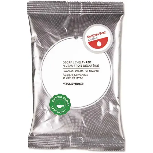 Seattle'S Best Premeasured Coffee Packs, Decaf Portside Blend, Package Of 18