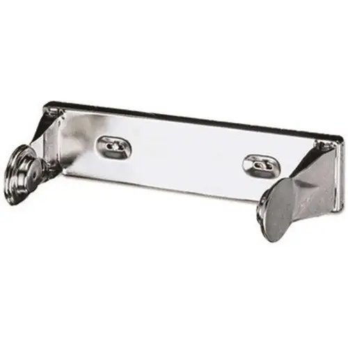 San Jamar Perforated Roll Towel Dispenser For 11" Rl, Stl, Chrme,package Of 6