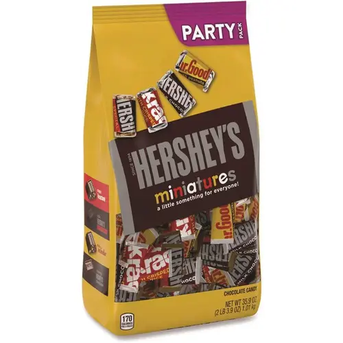 Hershey'S Miniatures Variety Party Pack, Assorted Chocolates, 35.9 Oz Bag