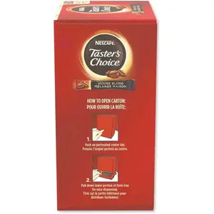 NESCAFE NES15782CT Nescafe Taster's Choice Stick Pack, House Blend, .06 Oz, Case Of 480