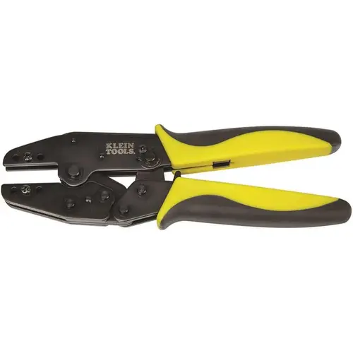 Klein Tools Black/Yellow Ratcheting Crimper Frame 8-3/4"