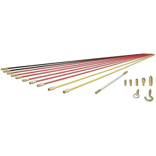 Klein Tools Polypropylene Deluxe Fish Rod Set 33 ft