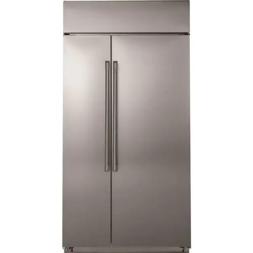 Caf   48" Smart Built-In Side-By-side Refrigerator, Ice Maker, Stainless Steel