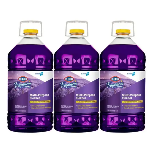 Clorox Fraganzia Multi-Purpose Cleaner Lavender Meadows Scent 175 Oz Case Of 3 Clorox Fraganzia Multi-Purpose Cleaner Lavender Meadows Scent 175 Oz Case Of 3