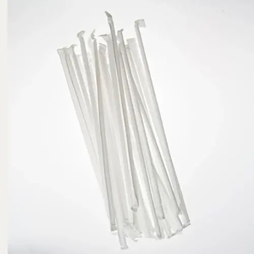 Empress Red Stripe Jumbo Papr Wrappd Plastic Straw 10.25" Case Of 2,000