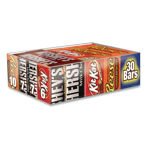 Hershey'S Full Size Chocolate Candy Bar Variety Package Of 30